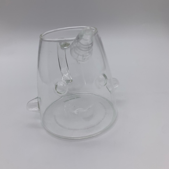 Elf- Mr. Narwhal 3-D 16 Oz Clear Glass Milk/Juice i Cup Drinking Glass Christmas - Picture 1 of 12